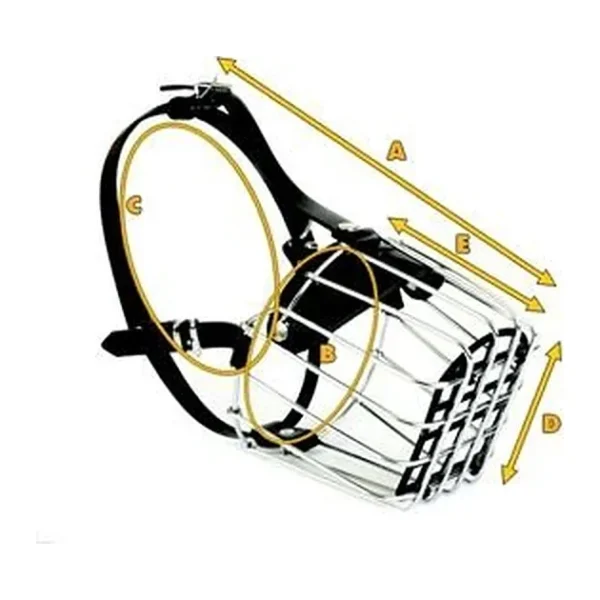Dingo Kaganiec Metalowy Dla Psa Rozmiar 5 Dingo Kaganiec Metalowy Dla Psa Rozmiar 5 – zdjęcie 2