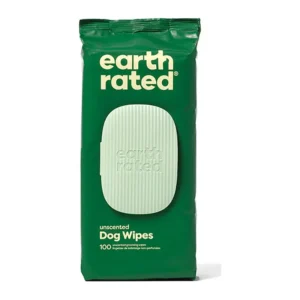 EARTH RATED Chusteczki Kompostowalne Bezzapachowe 100szt. Chusteczki dla psa Earth Rated, bezzapachowe 100 szt.
