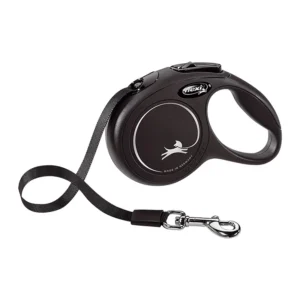Flexi Smycz New Classic XS Taśma 3m Do 12kg Czarna
