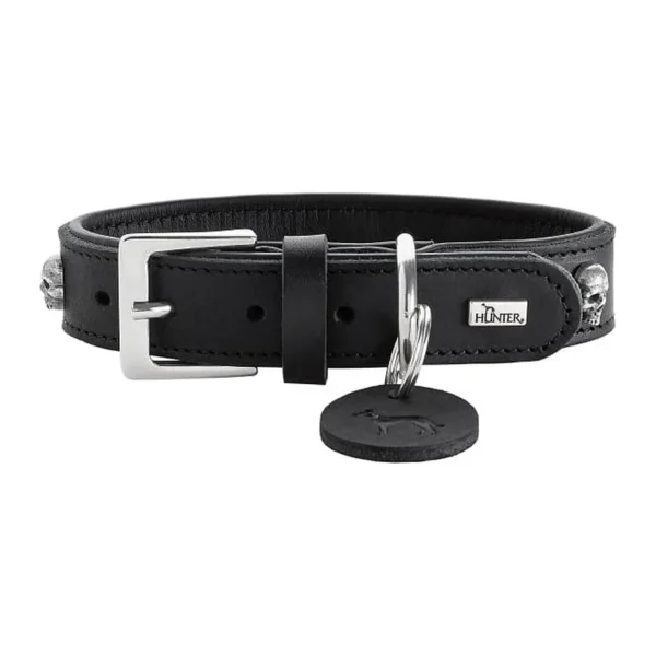 Hunter Obroża Ze Skóry Dla Psa Mombasa XS-S 40 Cm Hunter Obroża Ze Skóry Dla Psa Mombasa XS-S 40 Cm – zdjęcie 2