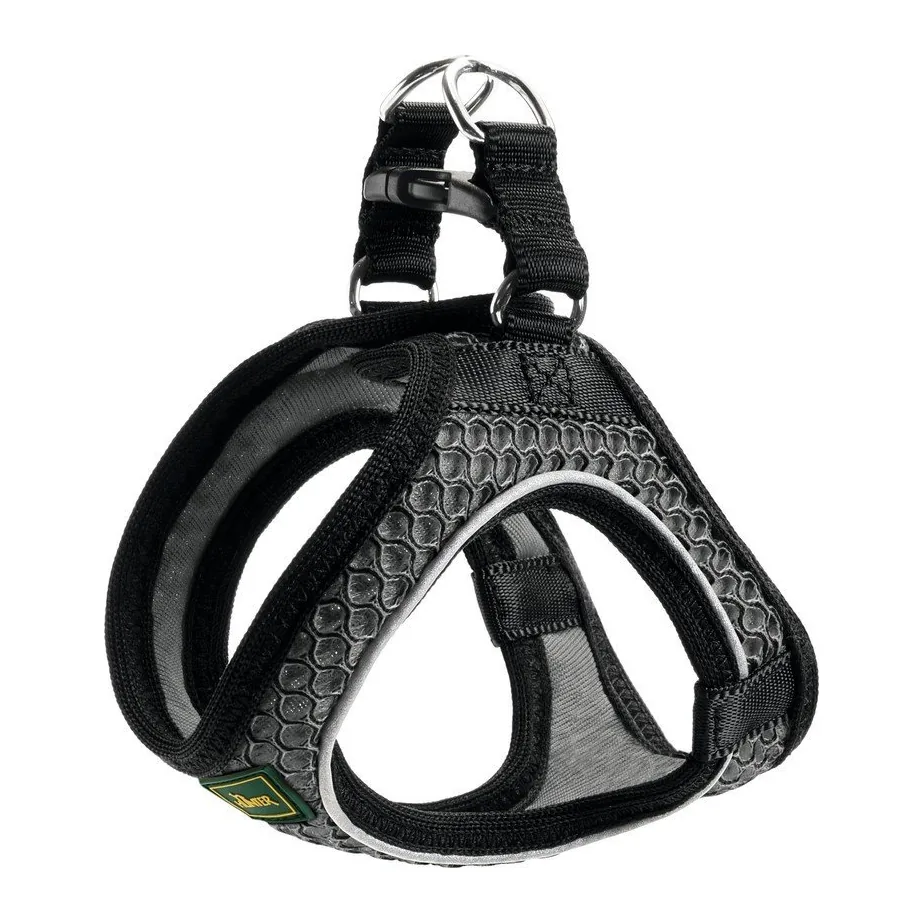 Szelki dla psa Hunter Hilo Comfort S/M (52–58 cm), antracytowe