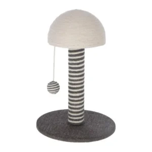 Kerbl Drapak dla Kota Funghi, Szary/Biały, 42 cm Kerbl Drapak dla Kota Funghi, Szary/Biały, 42 cm
