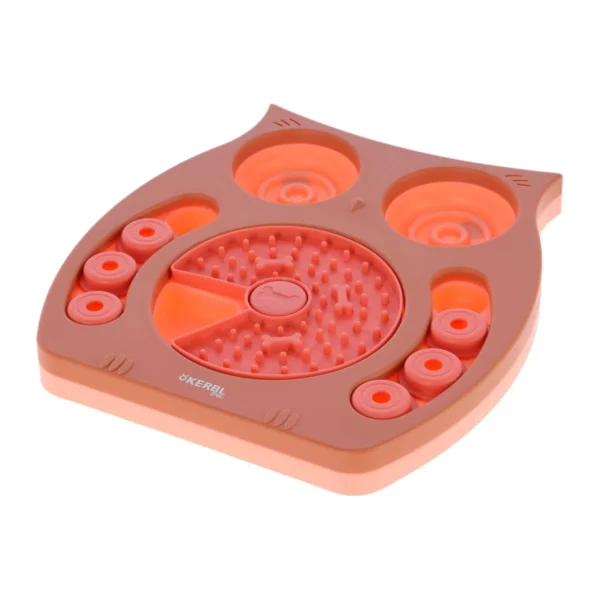 Kerbl Zabawka Edukacyjna dla Psa Sowa Różowy/Brązowy 30 x 28 cm Kerbl Zabawka Edukacyjna dla Psa Sowa Różowy/Brązowy 30 x 28 cm – zdjęcie 2