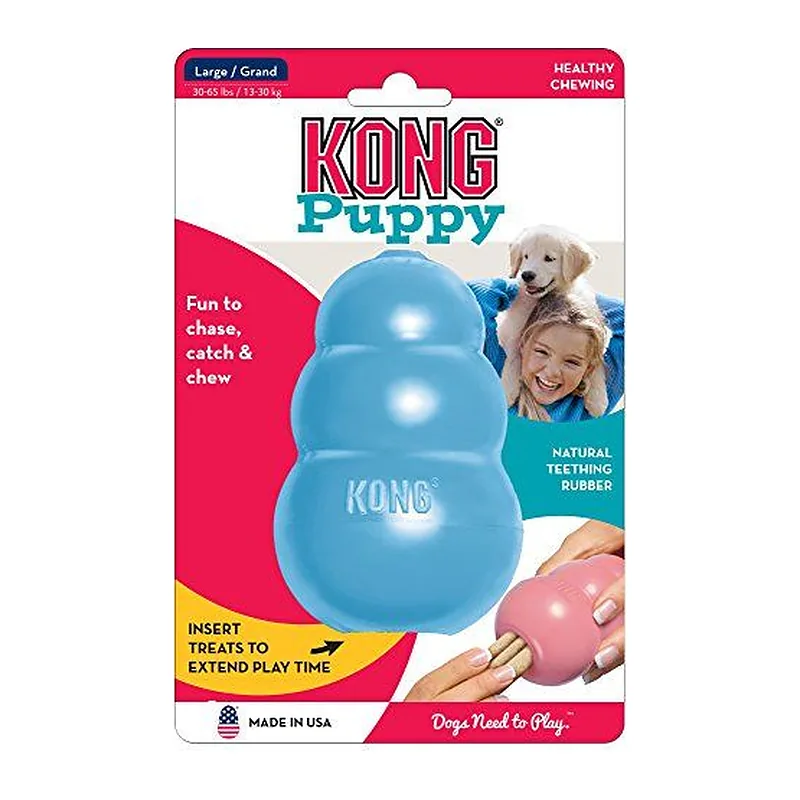 KONG Puppy M – miękka zabawka dla szczeniaka 7–16 kg