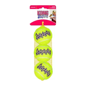 Kong SqueakAir M piłka piszcząca 3szt 6cm