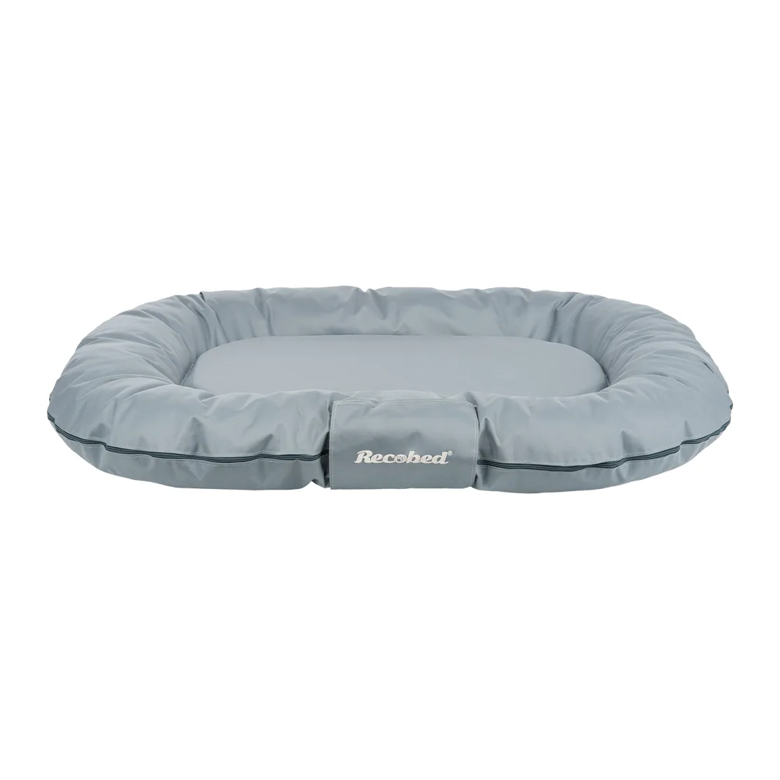 Legowisko ponton dla dużego psa Recobed Baltic L 125×90 cm, szare