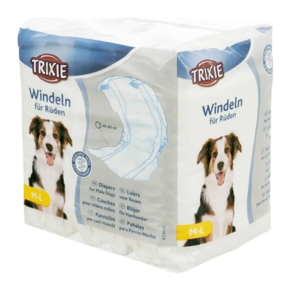 Trixie Pieluchy Dla Dorosłych Psów M-L 46-60cm 12szt